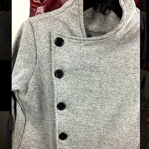 Long Cotton Italian Sweater Jacket - Picture 1 of 14